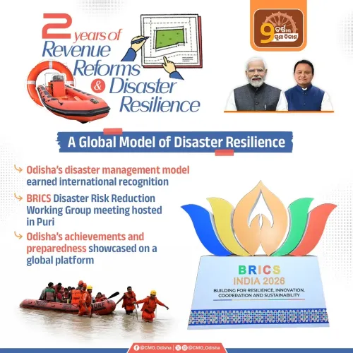 Odisha's Disaster Model Gets Global Stage at BRICS Meet in Puri