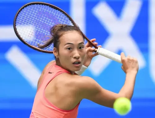 Olympic Champion Zheng Qinwen Exits Madrid Open in Round of 64