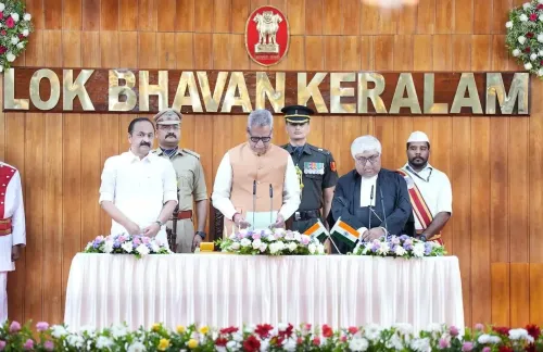 Om Prakash Mathur sworn in as Kerala's 29th Governor in Thiruvananthapuram