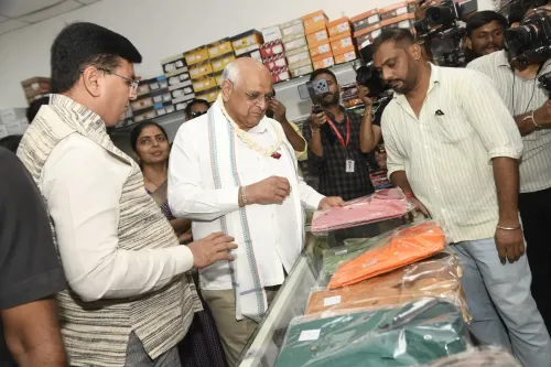 Gujarat CM Bhupendra Patel buys Khadi on Gandhi Jayanti, pays digitally