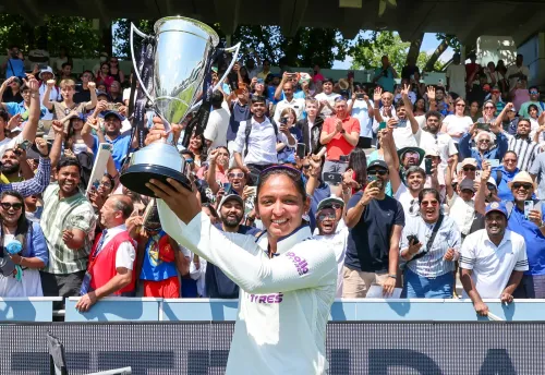 India crush England by 270 runs in historic first women's Test at Lord's