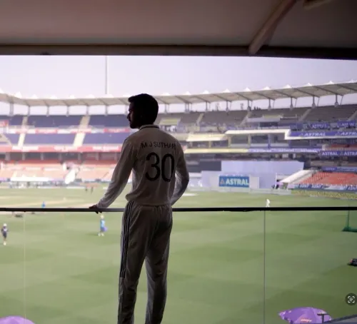 Manav Suthar on Test debut: 'Best feeling of my life', cap from Kuldeep Yadav