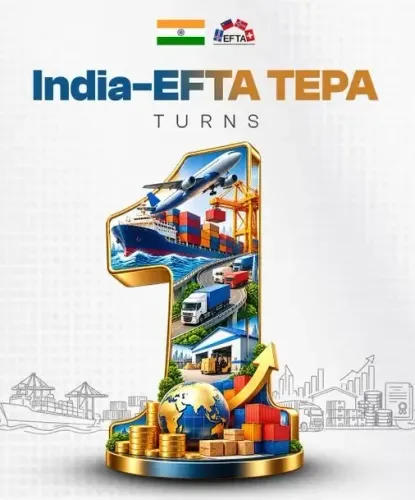 India-EFTA TEPA turns one: Goyal flags $100bn investment pledge, job push