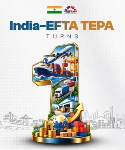 India-EFTA TEPA turns one: Goyal flags $100bn investment pledge, job push