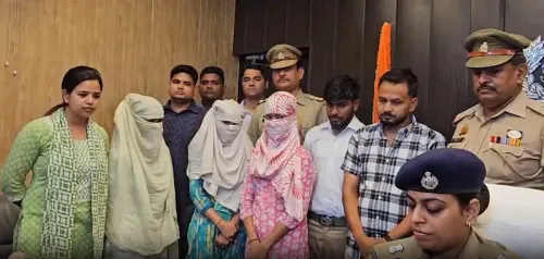 लखनऊ में ऑनलाइन नौकरी ठगी गिरोह का भंडाफोड़, 5 जालसाज गिरफ्तार; अमूल-अमेज़न के नाम पर देते थे झांसा