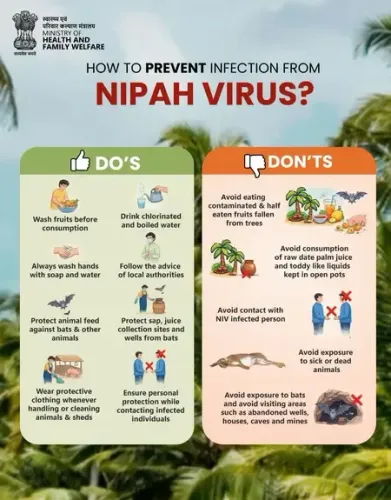 Have Only 2 Cases of Nipah Virus Been Reported in Bengal Since December?