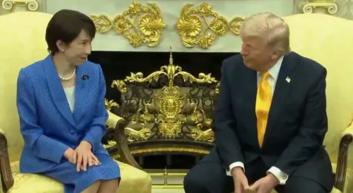 Japanese PM Takaichi Declares Trump as Key to Global Peace