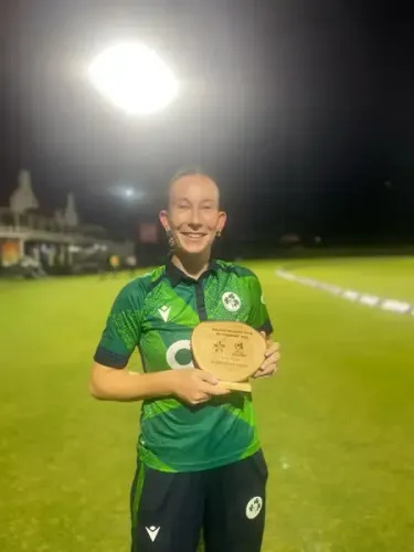 Orla Prendergast wins ICC Women's Player of the Month award 