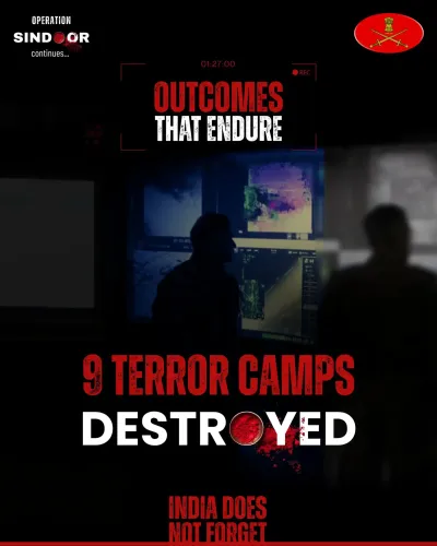 Operation Sindoor Anniversary: Army Destroys 9 Terror Camps, Issues Strong Warning