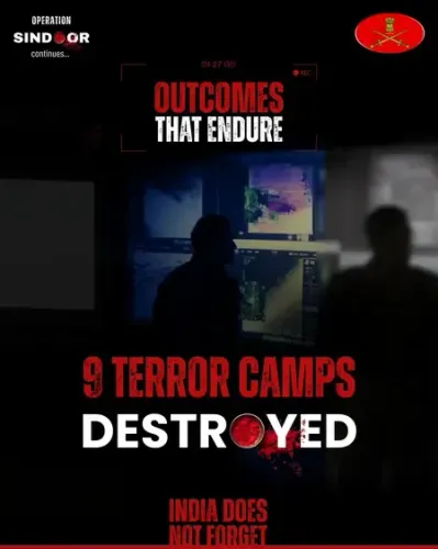 Operation Sindoor Anniversary: Army Destroys 9 Terror Camps, Issues Strong Warning