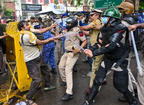 Delhi protest clashes leave 118 police personnel injured on July 21
