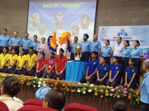 Will Over 600 Students Shine at the All India Air Force Schools Athletics Championship in Chandigarh?