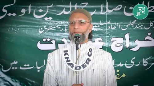 Owaisi Urges Students, Especially Girls, to Complete Education