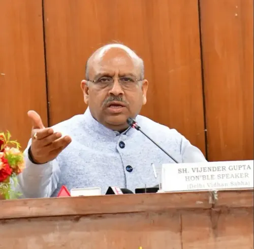 Delhi Assembly Speaker Vijender Gupta Addresses Major Flaws in Excise System