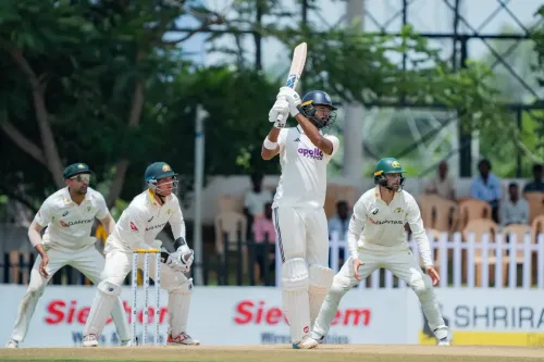 Padikkal's 59 and Kushagra's 46 put India A 308 ahead; Australia A 55/2 at stumps