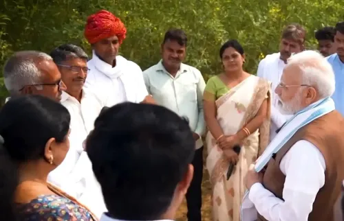 क्या पीएम मोदी ने पैदावार की चिंता पर किसानों को प्राकृतिक खेती करने की सलाह दी?