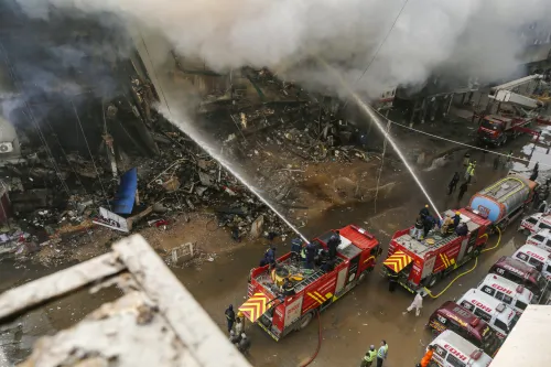 Balochistan customs warehouse fire injures 35 after LPG tanker explosion