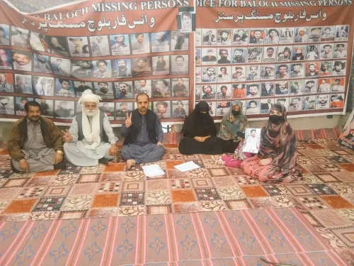 Protest Against Enforced Disappearances in Balochistan Reaches 6133 Days