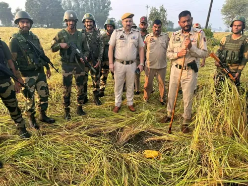Was a Pakistani Drone Involved in Dropping Heroin Along the International Border in Jammu?