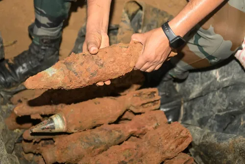 Pakistani Mortar Shell Discovered Near India-Bangladesh Border in Cooch Behar, West Bengal