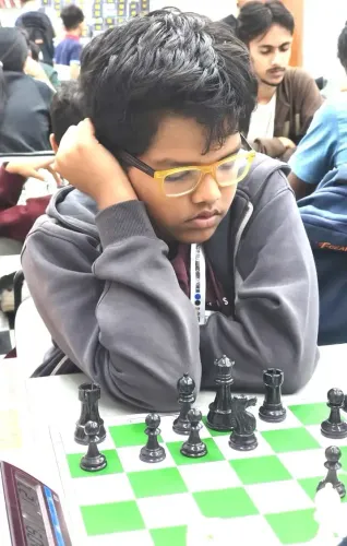Palaash Mapara Dominates All India Chess Masters with Five Consecutive Wins