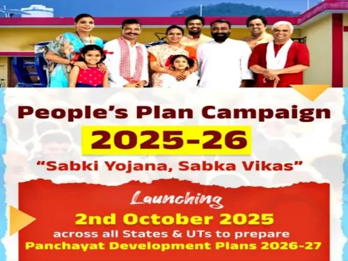 Will the Panchayati Raj Ministry Launch a Village Level Planning Campaign on Oct 2?