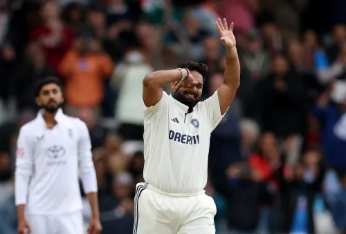 How did Pant and Duckett achieve their career-best Test ratings in Leeds?