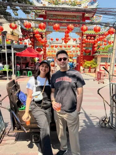 Parineeti Chopra & Raghav Chadha Revel in Chinatown During Thai Family Wedding