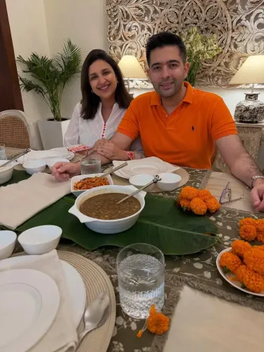 Did Parineeti Chopra & Raghav Chadha Celebrate Independence Day at Home?