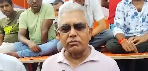 दिलीप घोष का अभिषेक बनर्जी पर तंज: 'विपक्ष में रहने का आनंद लें', ममता के जिला दौरों पर भी कटाक्ष