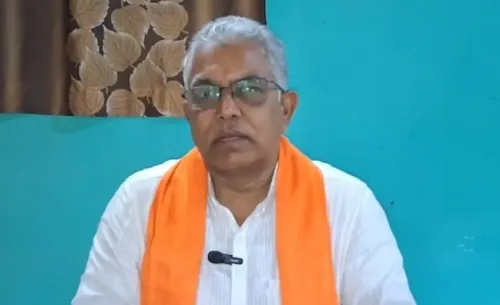 पश्चिम बंगाल में परिवर्तन से जीवन में आएगा सुधार: दिलीप घोष