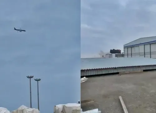 Passenger Aircraft Crashes in Kazakhstan; Reports of Survivors
