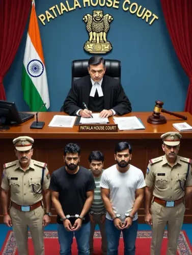 पटियाला हाउस कोर्ट ने चार संदिग्ध आतंकियों की हिरासत 4 दिन बढ़ाई, ISI लिंक की जांच जारी