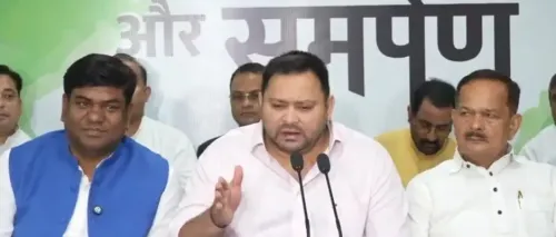 तेजस्वी यादव का ऐलान: 7 अक्टूबर को ज्ञानेश कुमार के खिलाफ हर प्रखंड में आक्रोश मार्च
