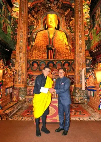 पवित्र बुद्ध अवशेषों के प्रति भूटान की सच्ची श्रद्धा से अत्यंत प्रभावित हूं: किरेन रिजिजू