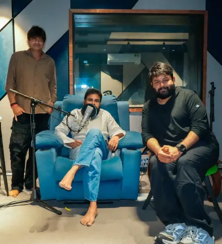 Pawan Kalyan Kicks Off Dubbing for Ustaad Bhagat Singh!
