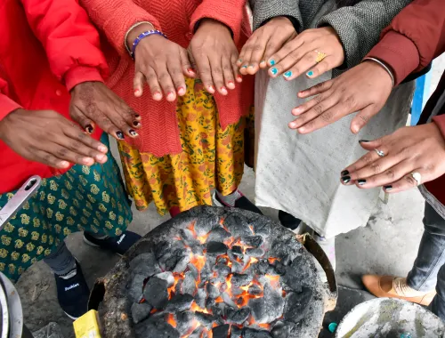 Did People in West Bengal Finally Find Relief from the Cold?