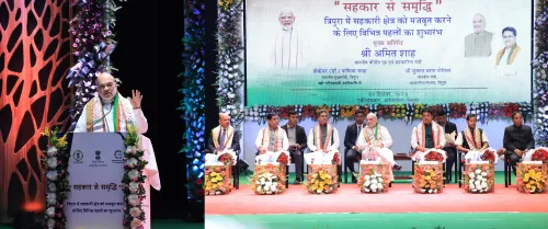 Tripura's Per Capita Income Surpasses Bengal by Rs 1.77 Lakh: Amit Shah