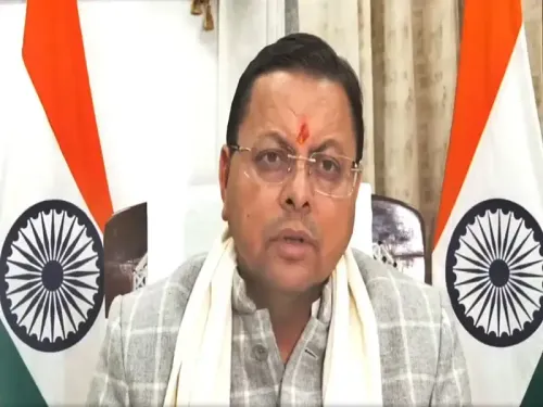 How Did CM Dhami's Personal Intervention Support Angel Chakma's Grieving Family?