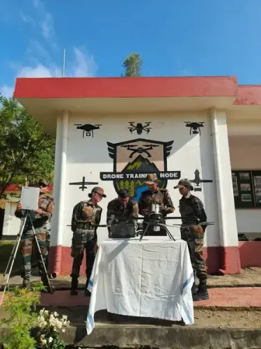 How are Personnel from the Army's Spear Corps Enhancing Drone Skills in Manipur and Arunachal?