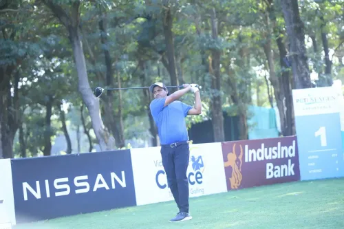 PGTI NexGen: Wasim Khan Tops Round One with Six-Under 66 in Kapurthala