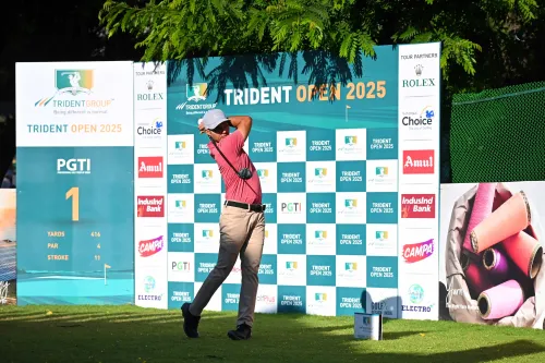 Can Manu Gandas Maintain His Lead at the Trident Open 2025?