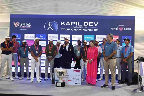 Shubhankar Sharma wins Kapil Dev Invitational by 6 strokes in Greater Noida