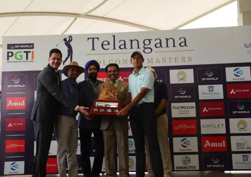 Vishesh Sharma wins maiden PGTI title at Telangana Golconda Masters, Hyderabad