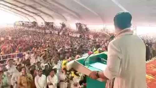 Pilot Slams BJP's 'Double-Engine' Model at Karauli Rally