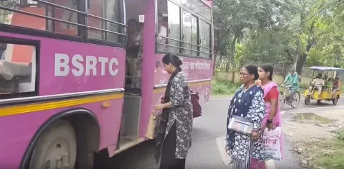 Pink Bus service in Bihar's Saharsa boosts women's safety in daily commute
