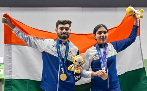 India's Suruchi-Kamaljeet win 10m air pistol mixed team gold with Asian record at Asian Games
