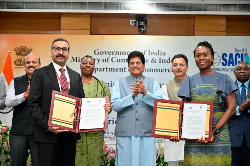 Piyush Goyal at India-SACU Preferential Trade Agreement ToR Signing