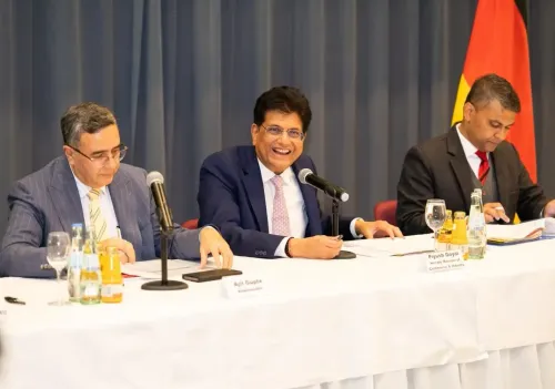 What did Piyush Goyal and the German Minister Discuss Regarding the India-EU FTA?