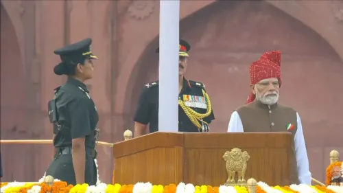 Piyush Goyal Hails Vande Mataram at Red Fort on Independence Day
